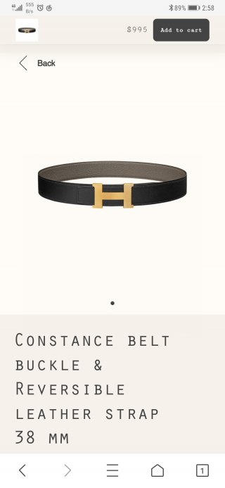 Hermes-Belts