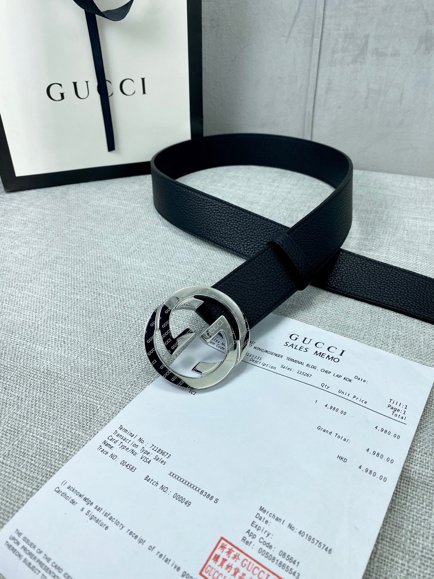 Gucci belts